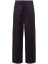 Forte Forte Straight-leg Cotton-blend Trousers