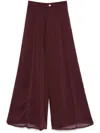 Forte Forte Forte_forte Trousers In Burgundy