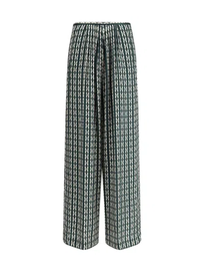 FORTE FORTE FORTE_FORTE TROUSERS GREEN