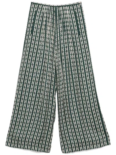 FORTE FORTE FORTE_FORTE TROUSERS GREEN