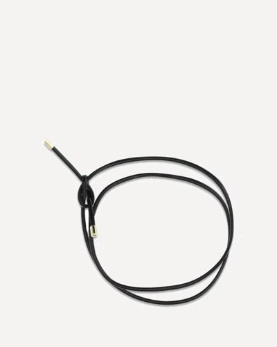 FORTE FORTE FORTE_FORTE TUBULAR BELT WITH METAL FINIALS