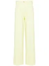 Forte Forte High-waist Straight-leg Trousers
