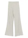 Forte Forte Flared Trousers In White