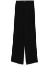 Forte Forte Dark Blue Straight Leg Trousers