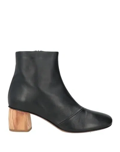 Forte Forte Forte_forte Woman Ankle Boots Black Size 6 Leather