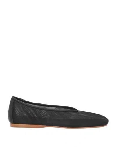 Forte Forte Forte_forte Woman Ballet Flats Black Size 6 Textile Fibers
