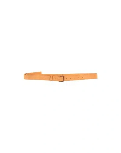 Forte Forte Forte_forte Woman Belt Apricot Size Onesize Soft Leather In Orange