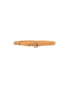 Forte Forte Forte_forte Woman Belt Camel Size Onesize Leather In Brown
