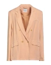 Forte Forte Forte_forte Woman Blazer Apricot Size 2 Viscose, Linen In Orange