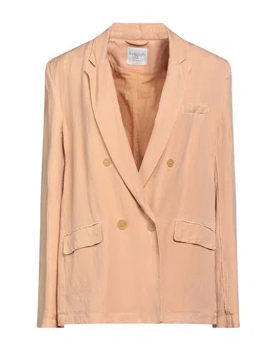 Forte Forte Forte_forte Woman Blazer Apricot Size 2 Viscose, Linen In Orange
