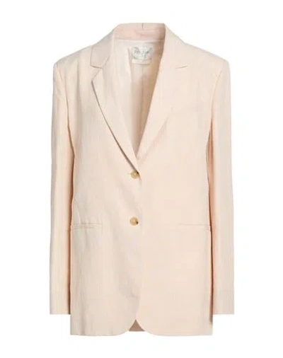 Forte Forte Forte_forte Woman Blazer Apricot Size 2 Viscose, Linen, Polyester, Polyamide In Pink
