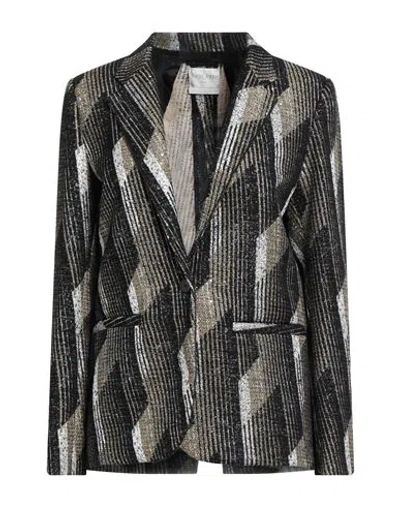 Forte Forte Forte_forte Woman Blazer Black Size 0 Polyester, Cotton, Viscose, Acrylic, Synthetic Fibers