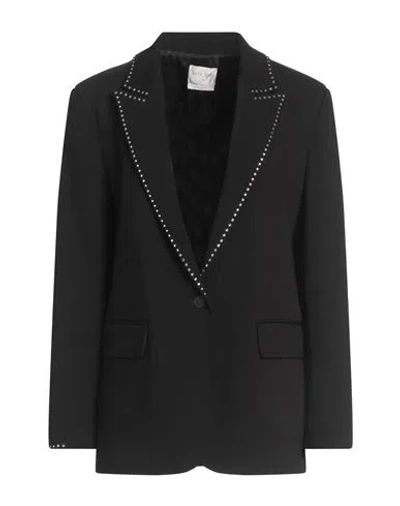 Forte Forte Forte_forte Woman Blazer Black Size 0 Viscose, Virgin Wool, Elastane