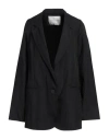 Forte Forte Forte_forte Woman Blazer Black Size 2 Viscose, Cotton, Polyamide