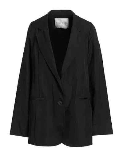 Forte Forte Forte_forte Woman Blazer Black Size 2 Viscose, Cotton, Polyamide