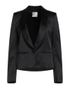 Forte Forte Forte_forte Woman Blazer Black Size 3 Acetate, Polyamide, Elastane In Black