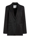 Forte Forte Forte_forte Woman Blazer Black Size 3 Cotton, Polyester