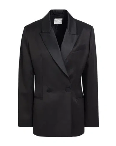 Forte Forte Forte_forte Woman Blazer Black Size 3 Viscose, Wool, Polyester, Elastane