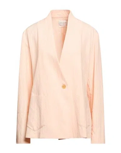 Forte Forte Forte_forte Woman Blazer Blush Size 2 Viscose, Cotton, Polyamide In Pink