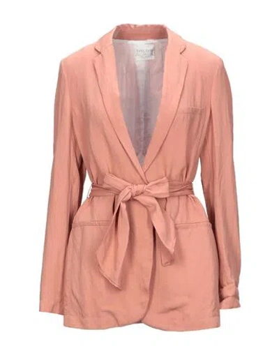 Forte Forte Forte_forte Woman Blazer Blush Size 3 Viscose, Linen In Pink