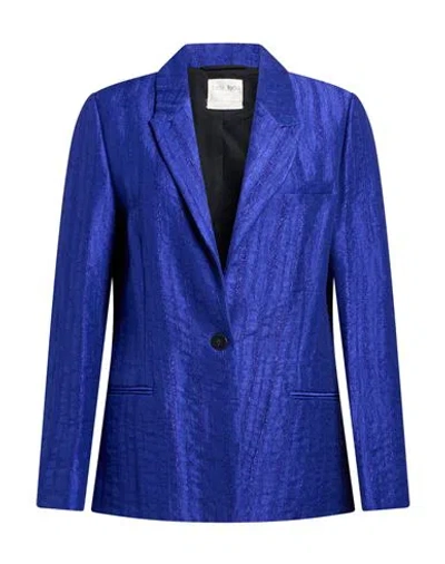 Forte Forte Forte_forte Woman Blazer Bright Blue Size 0 Viscose, Polyamide