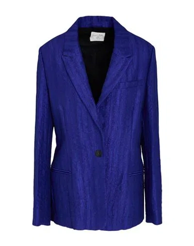 Forte Forte Forte_forte Woman Blazer Bright Blue Size 3 Viscose, Polyamide