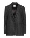 Forte Forte Forte_forte Woman Blazer Charcoal Size 0 Wool, Polyamide In Black