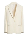 Forte Forte Forte_forte Woman Blazer Ivory Size 2 Cotton In White