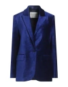 Forte Forte Forte_forte Woman Blazer Dark Purple Size 2 Cotton, Viscose In Blue