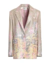 Forte Forte Forte_forte Woman Blazer Gold Size 2 Viscose, Polyester, Cotton