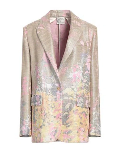 Forte Forte Forte_forte Woman Blazer Gold Size 2 Viscose, Polyester, Cotton