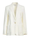 Forte Forte Forte_forte Woman Blazer Ivory Size 1 Viscose, Silk In White