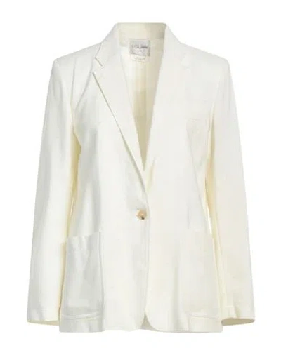 Forte Forte Forte_forte Woman Blazer Ivory Size 1 Viscose, Silk In White