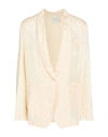 Forte Forte Forte_forte Woman Blazer Ivory Size 3 Silk In White