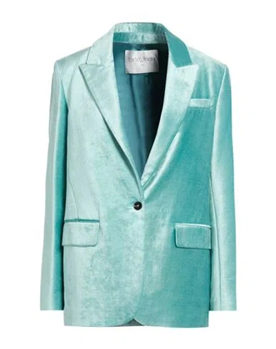 Forte Forte Forte_forte Woman Blazer Light Blue Size 1 Cotton, Viscose, Elastane