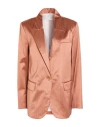 Forte Forte Forte_forte Woman Blazer Light Brown Size 2 Viscose, Cotton, Acetate In Sand