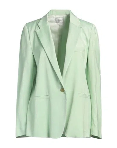 Forte Forte Forte_forte Woman Blazer Light Green Size 3 Viscose, Cotton, Wool