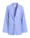 Forte Forte Forte_forte Woman Blazer Lilac Size 1 Viscose, Cotton, Polyamide In Purple