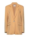 Forte Forte Forte_forte Woman Blazer Marigold Size 2 Virgin Wool, Acrylic In Yellow