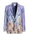Forte Forte Forte_forte Woman Blazer Mauve Size 3 Viscose, Polyester, Cotton In Purple