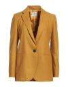 Forte Forte Forte_forte Woman Blazer Mustard Size 1 Wool, Polyamide In Yellow