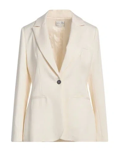 Forte Forte Forte_forte Woman Blazer Off White Size 3 Viscose, Virgin Wool
