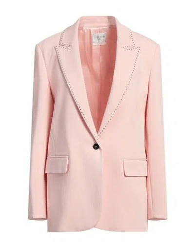 Forte Forte Forte_forte Woman Blazer Pink Size 0 Viscose, Virgin Wool, Elastane