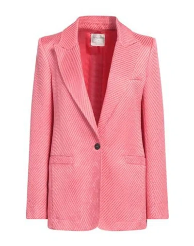 Forte Forte Forte_forte Woman Blazer Pink Size 2 Virgin Wool, Viscose