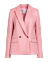 Forte Forte Forte_forte Woman Blazer Pink Size 3 Virgin Wool, Viscose In Pink