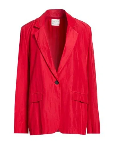 Forte Forte Forte_forte Woman Blazer Red Size 4 Polyester, Cotton