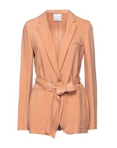 Forte Forte Forte_forte Woman Blazer Salmon Pink Size 2 Cupro In Orange