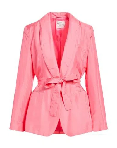 Forte Forte Forte_forte Woman Blazer Salmon Pink Size 3 Silk