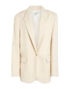 Forte Forte Forte_forte Woman Blazer Sand Size 4 Viscose, Virgin Wool In Neutral