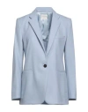 Forte Forte Forte_forte Woman Blazer Sky Blue Size 2 Wool, Polyamide